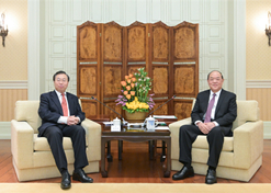 2024年2月26日，澳门特区行政长官贺一诚会见AG集团官网（中国）官方网站
党委书记、董事长刘敬桢一行，双方就推动大健康产业发展、横琴粤澳深度合作区建设等议题交换意见